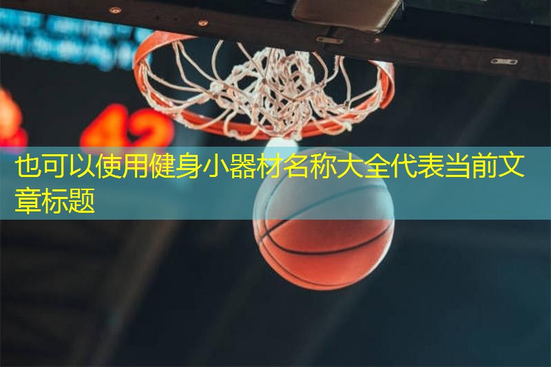 健身小器材名称大全