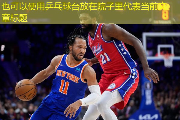 乒乓球台放在院子里